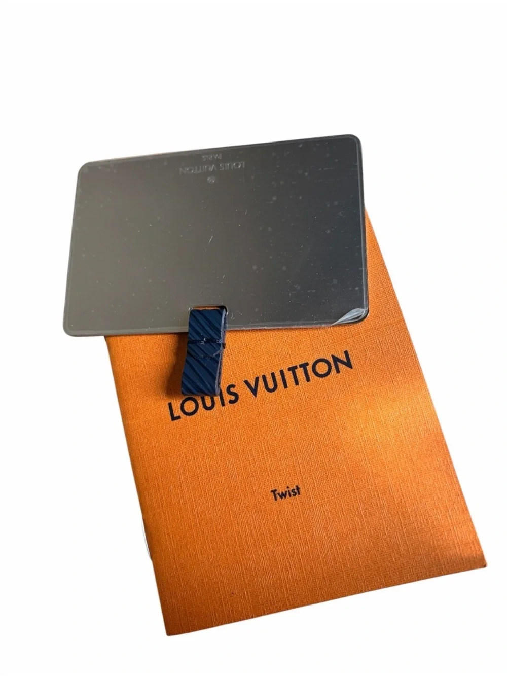 Louis Vuitton Epi Twist 2 way Bag MM Indigo